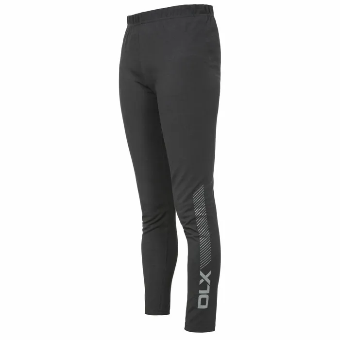 Splits DLX Knitted Active Leggings Black Women Trespass Casual Trousers