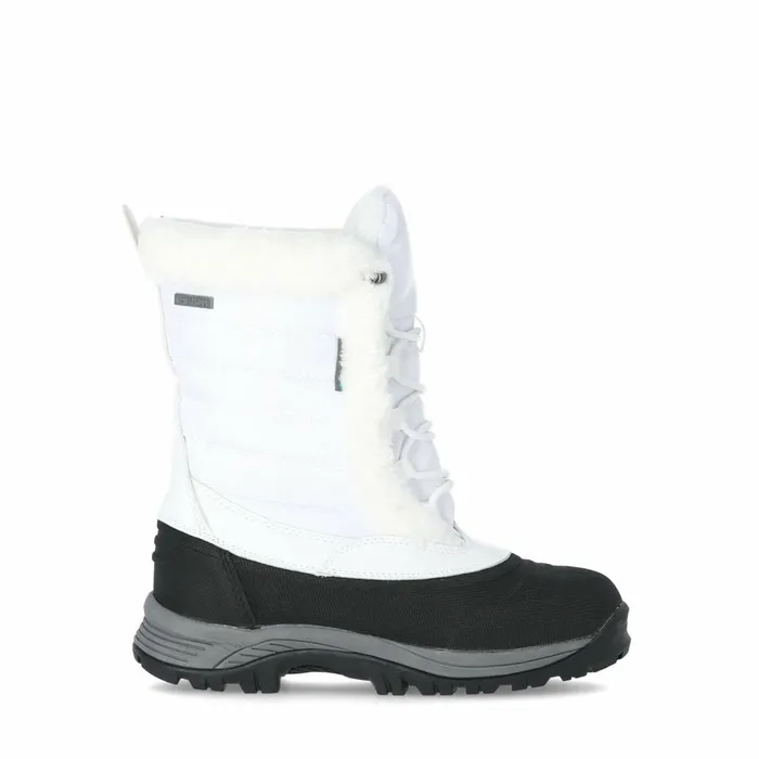 Stalagmite II Fleece Lined Waterproof Snow Boots White Women Trespass Snow Boots Stalagmite II Fleece Lined Waterproof Snow Boots White Women Trespass Snow Boots