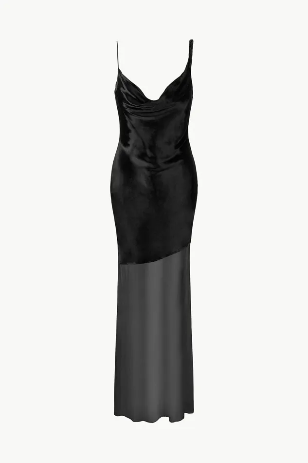 STAUD BEATON DRESS Black Women Dresses STAUD BEATON DRESS Black Women Dresses