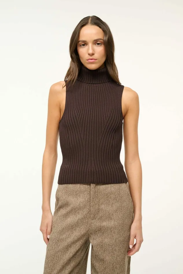 STAUD CALLUM TOP Earth Women Tops