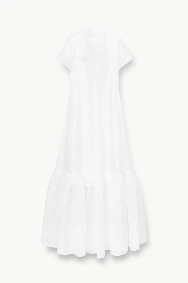 STAUD CALLUNA DRESS White Women Dresses STAUD CALLUNA DRESS White Women Dresses