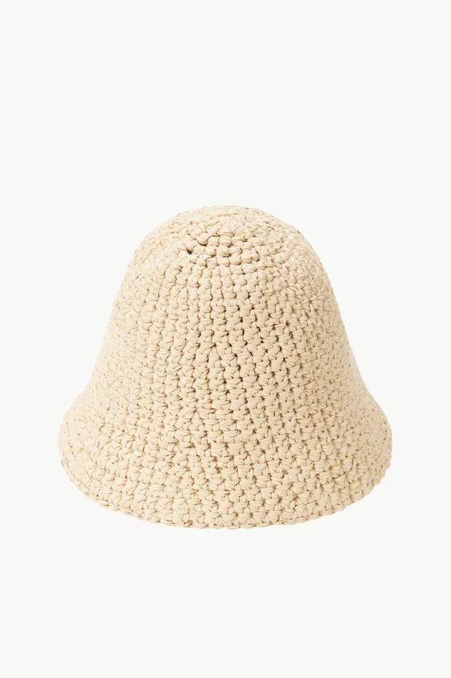 STAUD CROCHET HAT Natural Women Swim
