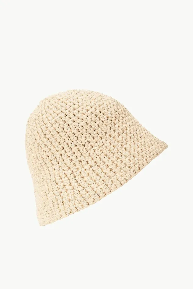 STAUD CROCHET HAT Natural Women Swim STAUD CROCHET HAT Natural Women Swim
