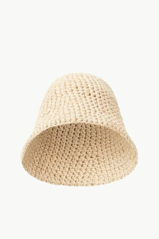 STAUD CROCHET HAT Natural Women Swim STAUD CROCHET HAT Natural Women Swim