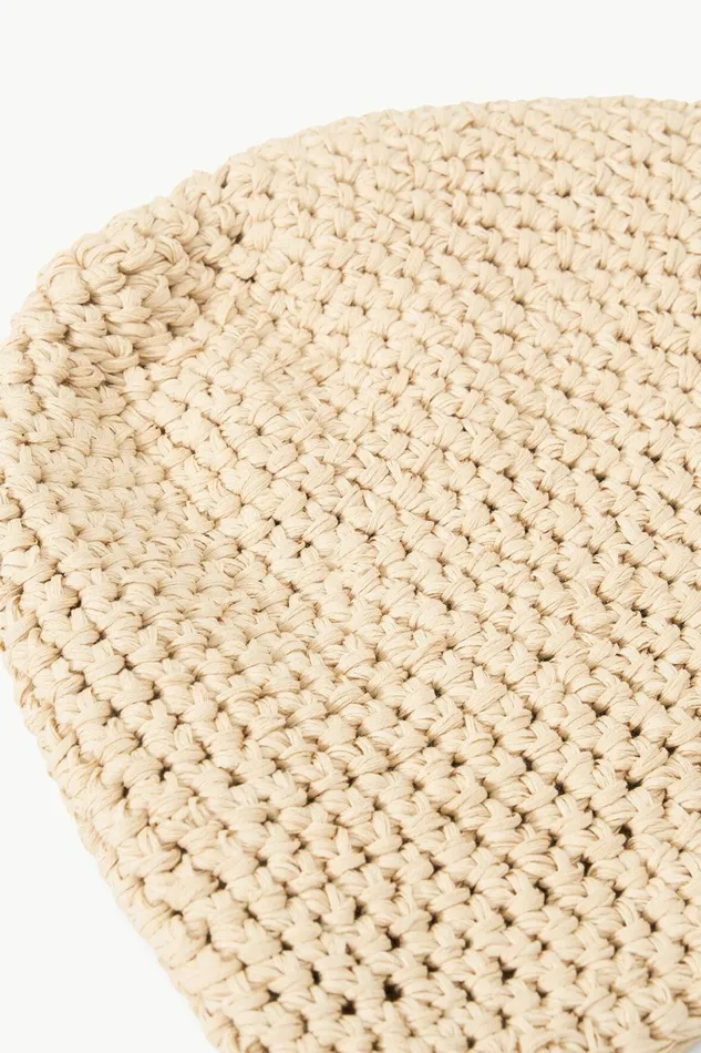STAUD CROCHET HAT Natural Women Swim STAUD CROCHET HAT Natural Women Swim