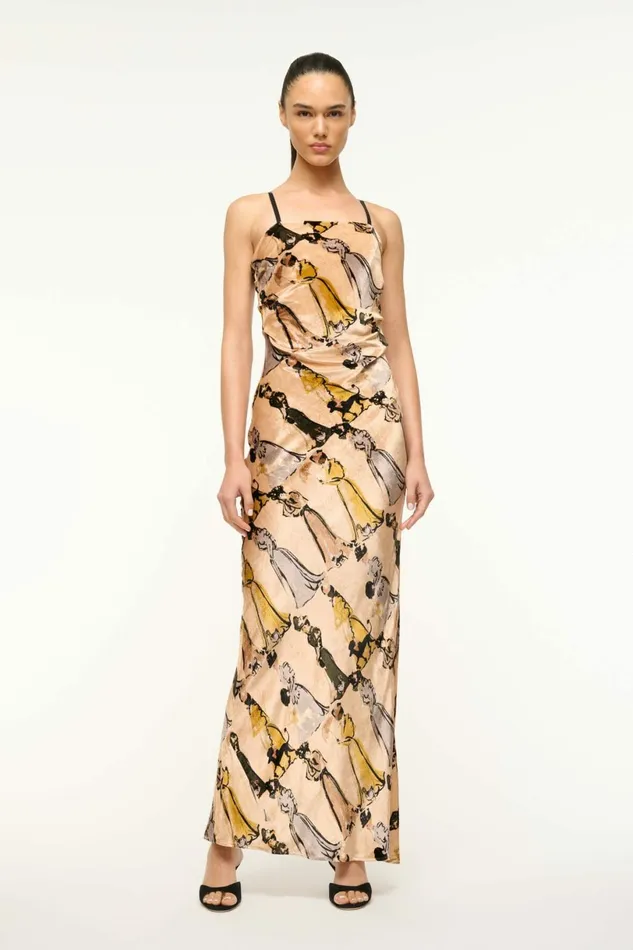 STAUD ELLA DRESS Walk In The Park Women Dresses