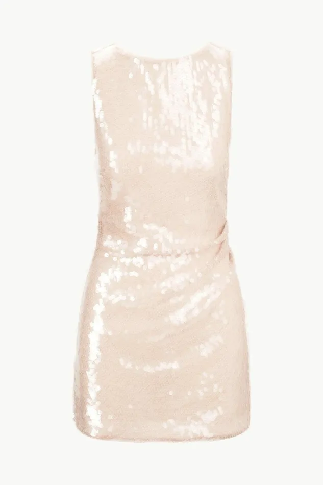 STAUD ETON DRESS Moon Women Dresses STAUD ETON DRESS Moon Women Dresses