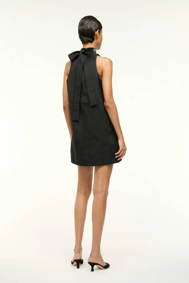 STAUD FINN DRESS Black Celestial Women Dresses STAUD FINN DRESS Black Celestial Women Dresses