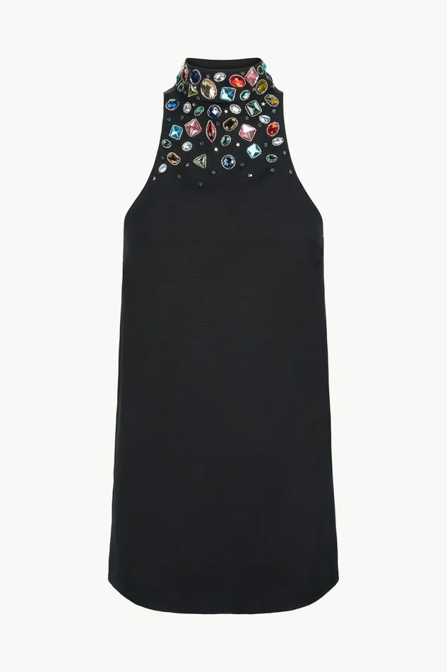 STAUD FINN DRESS Black Celestial Women Dresses STAUD FINN DRESS Black Celestial Women Dresses