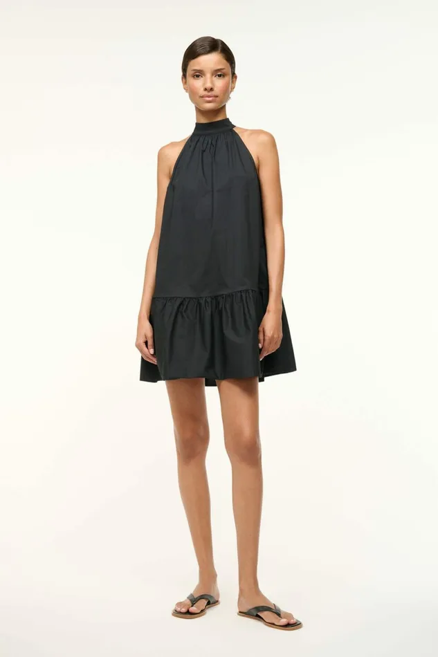 STAUD MINI MARLOWE DRESS Black Women Dresses