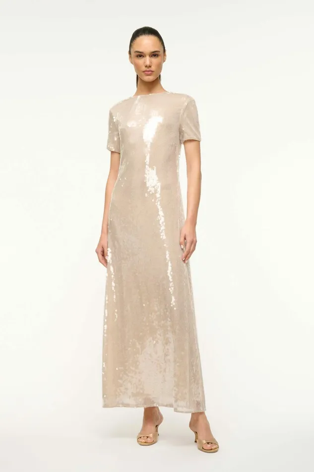 STAUD SAFI DRESS Moon Women Dresses