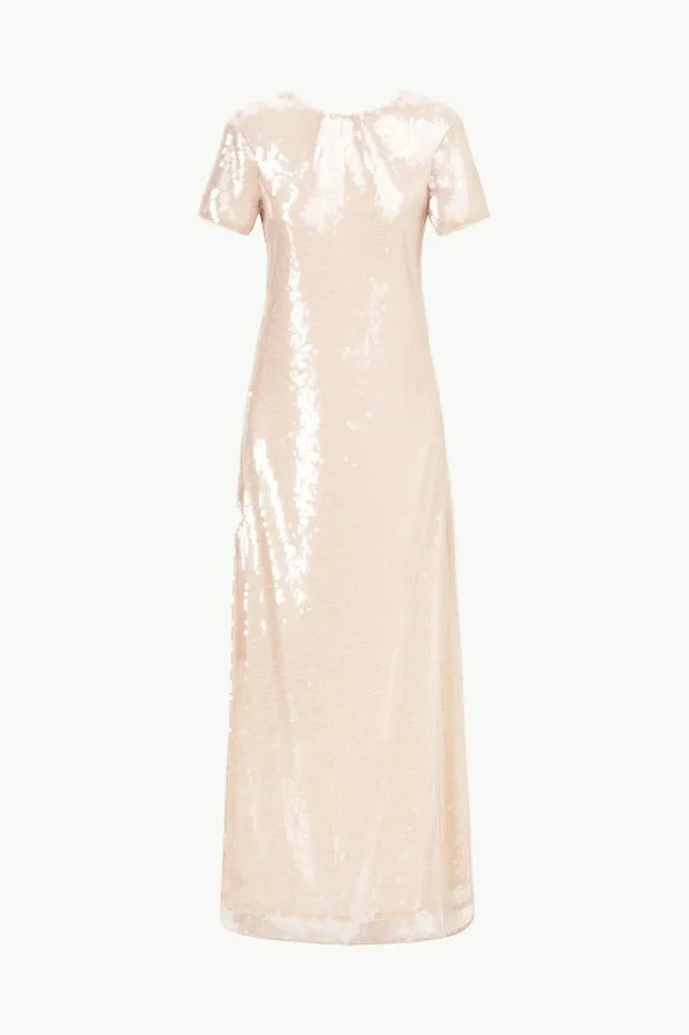 STAUD SAFI DRESS Moon Women Dresses STAUD SAFI DRESS Moon Women Dresses