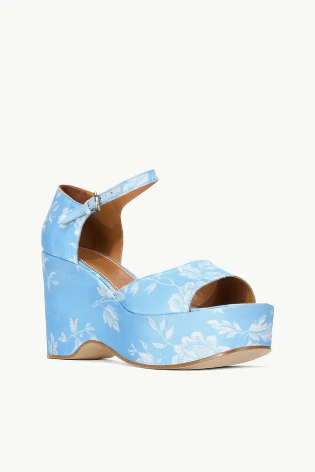 STAUD STELLA PLATFORM SANDAL Blue Rose Women Platforms and Wedges STAUD STELLA PLATFORM SANDAL Blue Rose Women Platforms and Wedges