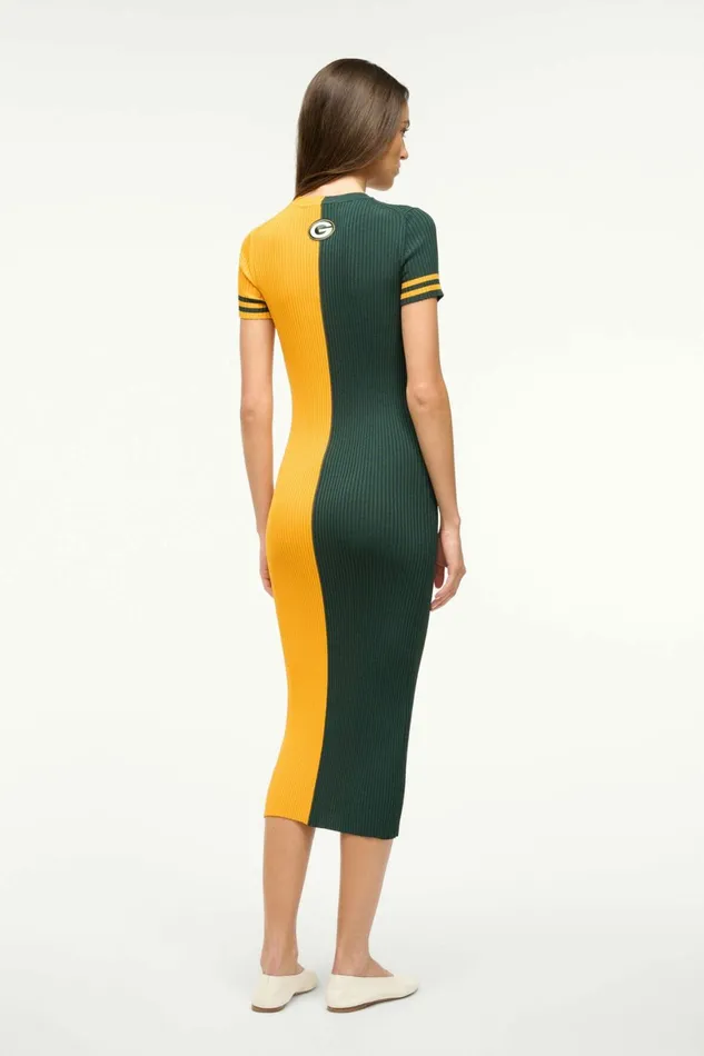 STAUD THE NFL COLLEEN DRESS Packers Women Dresses STAUD THE NFL COLLEEN DRESS Packers Women Dresses