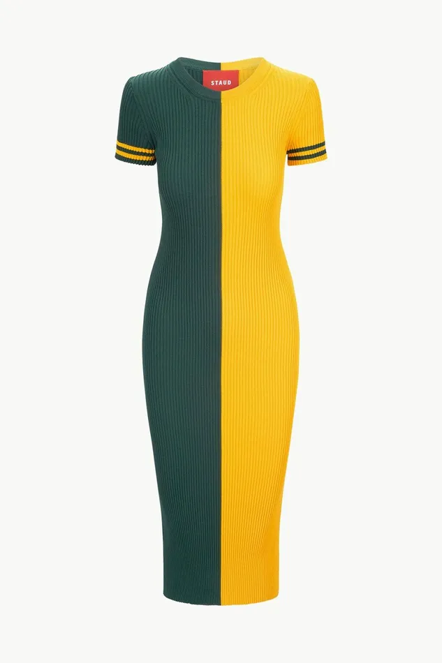 STAUD THE NFL COLLEEN DRESS Packers Women Dresses STAUD THE NFL COLLEEN DRESS Packers Women Dresses