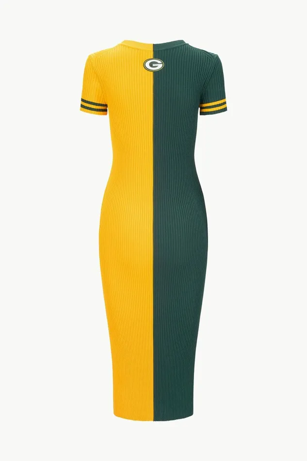 STAUD THE NFL COLLEEN DRESS Packers Women Dresses STAUD THE NFL COLLEEN DRESS Packers Women Dresses