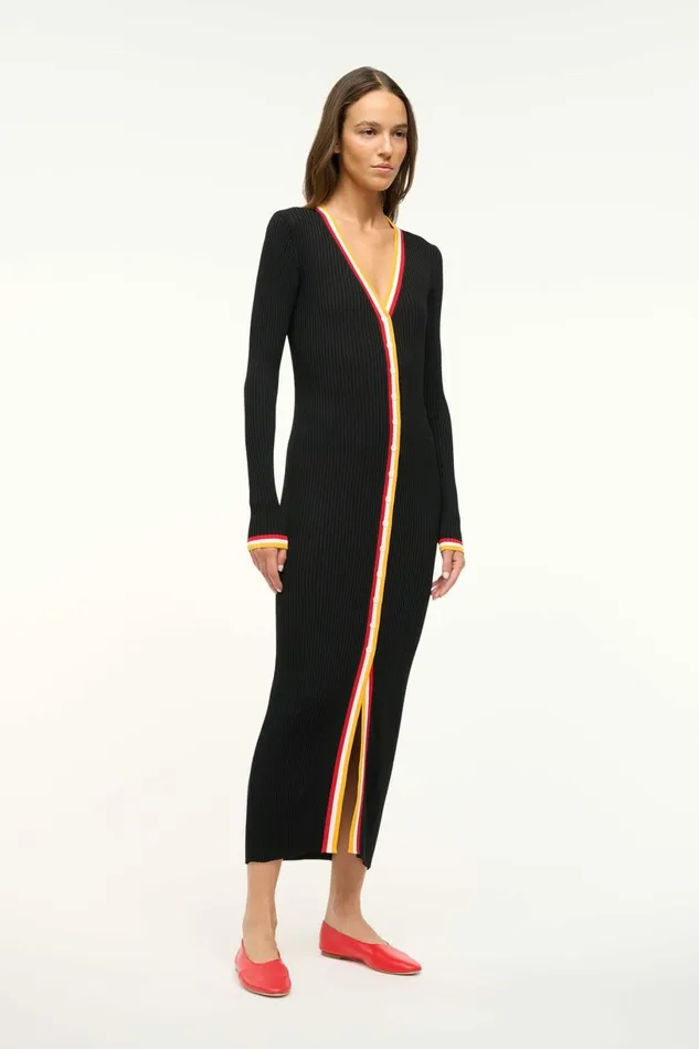 STAUD THE NFL SHOKO SWEATER 49ers Women Dresses STAUD THE NFL SHOKO SWEATER 49ers Women Dresses