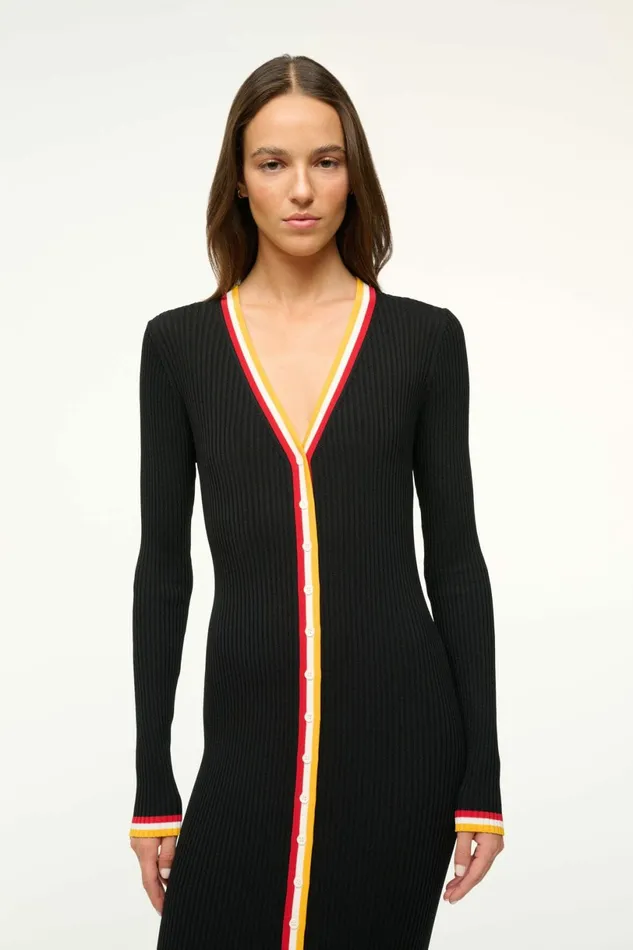 STAUD THE NFL SHOKO SWEATER 49ers Women Dresses STAUD THE NFL SHOKO SWEATER 49ers Women Dresses