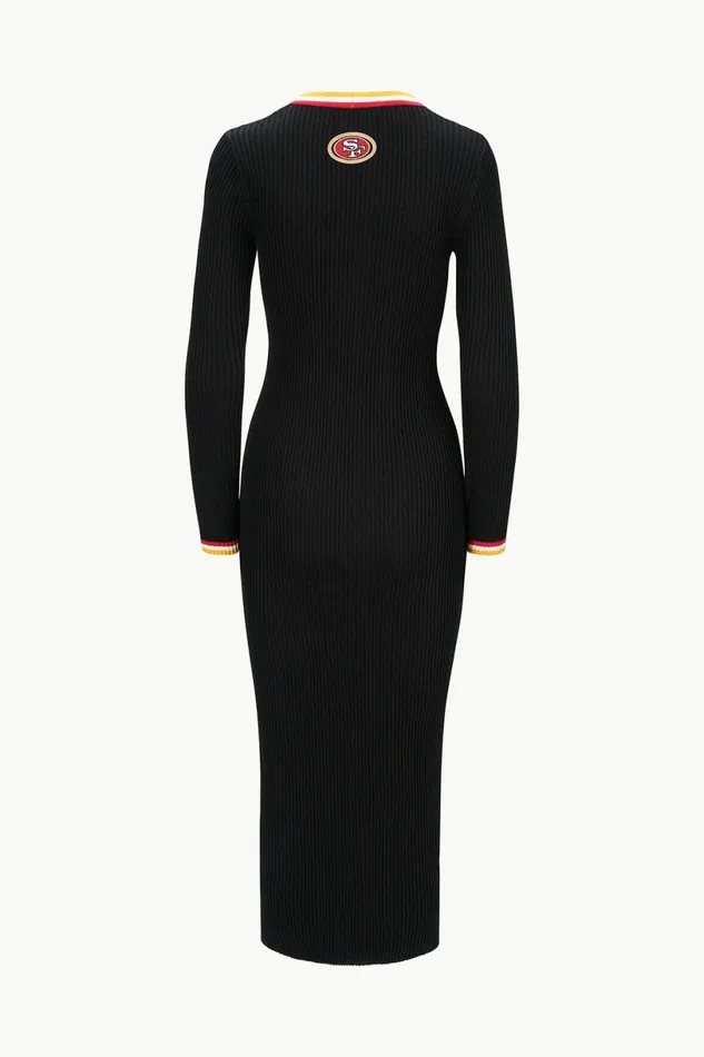 STAUD THE NFL SHOKO SWEATER 49ers Women Dresses STAUD THE NFL SHOKO SWEATER 49ers Women Dresses