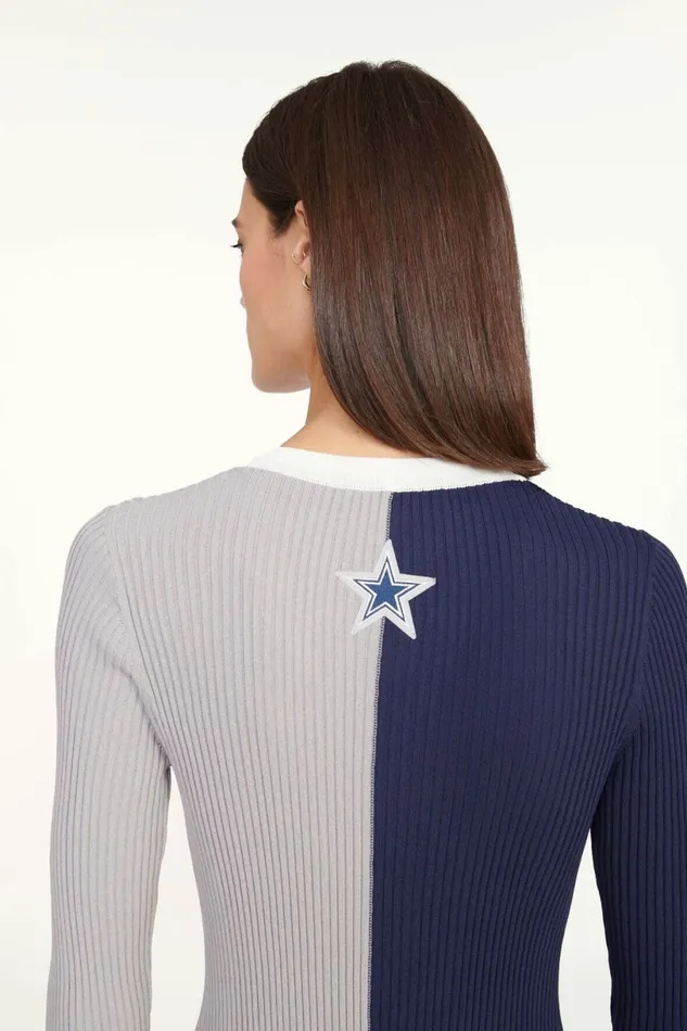 STAUD THE NFL SHOKO SWEATER Dallas Cowboys Women Dresses