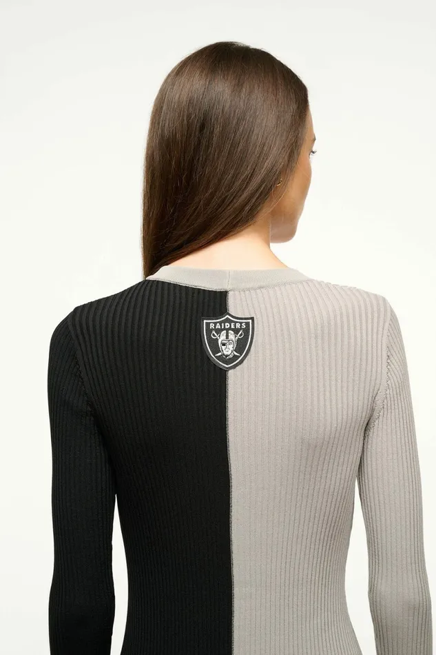 STAUD THE NFL SHOKO SWEATER Las Vegas Raiders Women Dresses