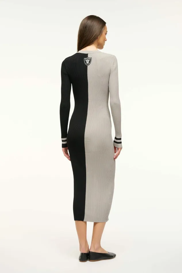 STAUD THE NFL SHOKO SWEATER Las Vegas Raiders Women Dresses