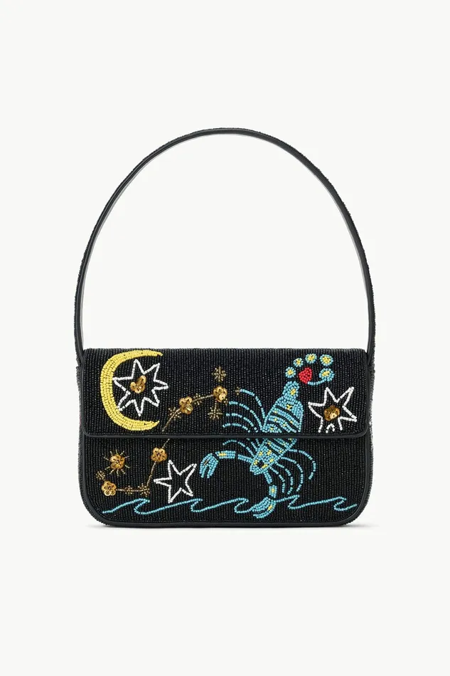 STAUD TOMMY BEADED BAG Scorpio Women Shoulder