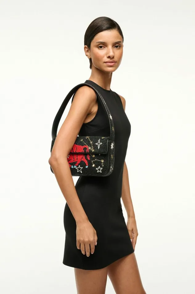 STAUD TOMMY BEADED BAG Taurus Women Shoulder STAUD TOMMY BEADED BAG Taurus Women Shoulder
