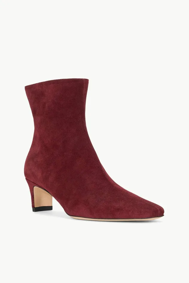 STAUD WALLY ANKLE BOOT Pinot Suede Women Boots STAUD WALLY ANKLE BOOT Pinot Suede Women Boots