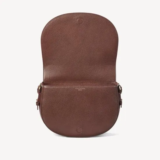 Stella Satchel Chestnut Pebble Women Aspinal Of London Shoulder