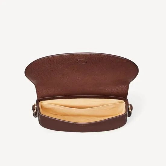 Stella Satchel Chestnut Pebble Women Aspinal Of London Shoulder