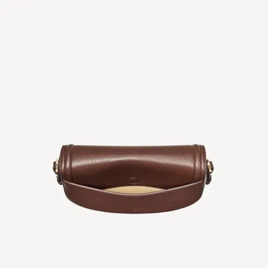 Stella Satchel Chestnut Pebble Women Aspinal Of London Shoulder