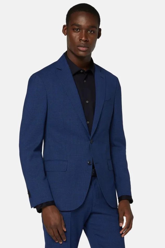 Suits Men Boggi Milano Navy Wool Houndstooth B Travel Suit Navy Blue Suits Men Boggi Milano Navy Wool Houndstooth B Travel Suit Navy Blue