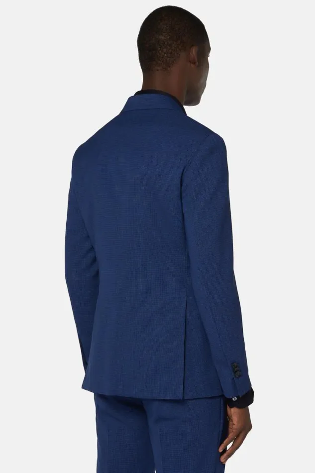Suits Men Boggi Milano Navy Wool Houndstooth B Travel Suit Navy Blue Suits Men Boggi Milano Navy Wool Houndstooth B Travel Suit Navy Blue