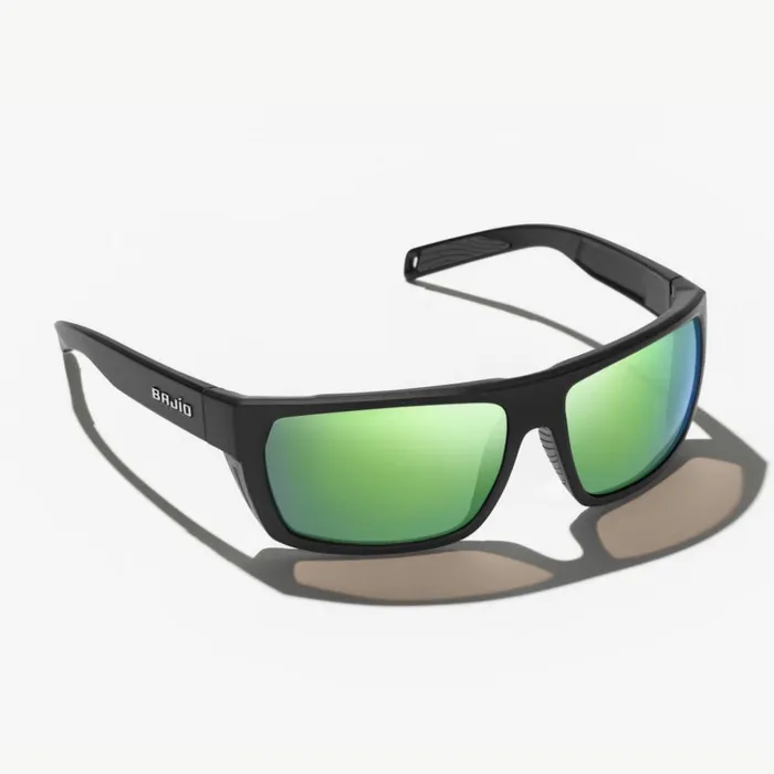 Sunglasses Men Orvis Bajio Palometa Sunglasses Black Frame Green Lens