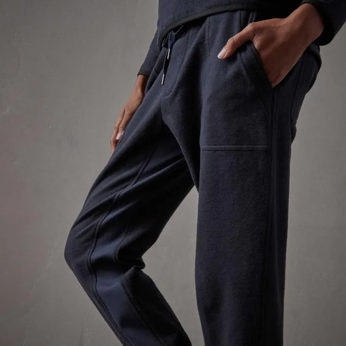 Sweat TopsBottoms Women James Perse Brushed Terry Pocket Pant Navy