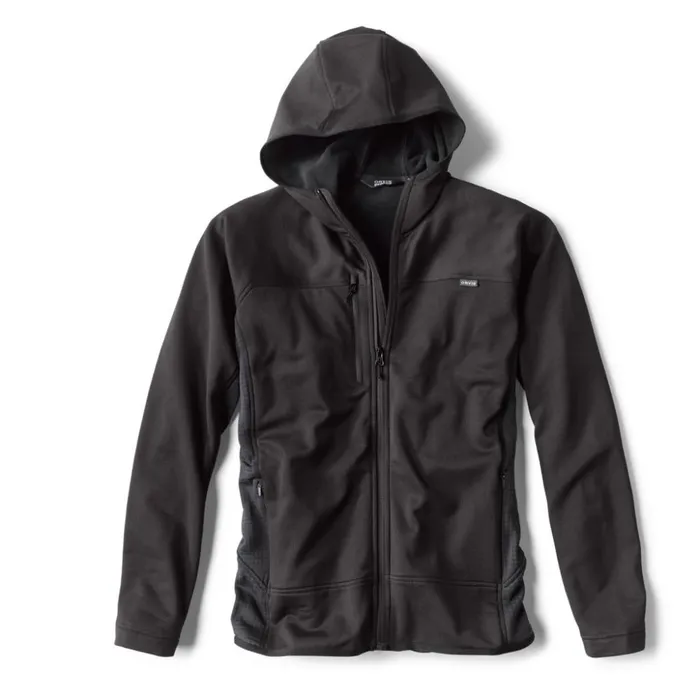 Sweatshirts Men Orvis Mens PRO Fleece Hoodie Blackout