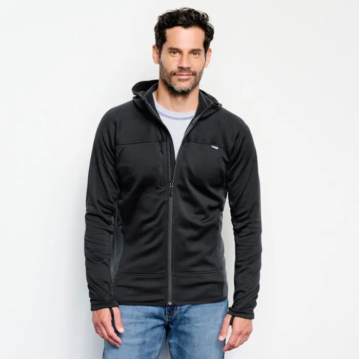 Sweatshirts Men Orvis Mens PRO Fleece Hoodie Blackout