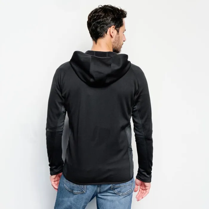 Sweatshirts Men Orvis Mens PRO Fleece Hoodie Blackout