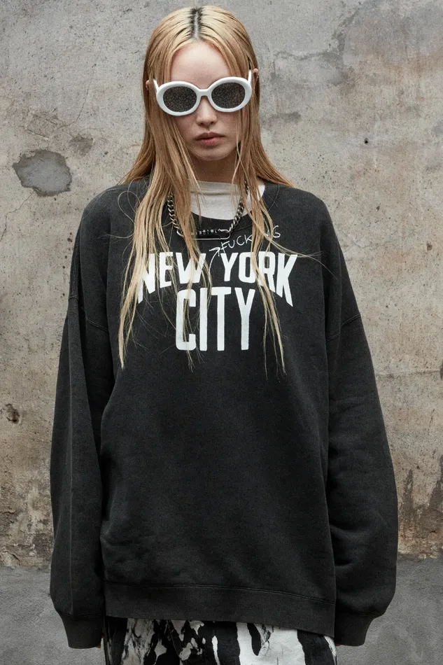 Sweatshirts R13 Women Nyfc Oversized Crewneck