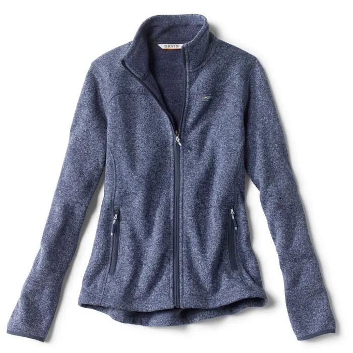 Sweatshirts Women Orvis Womens R65 Sweater Fleece Jacket Midnight
