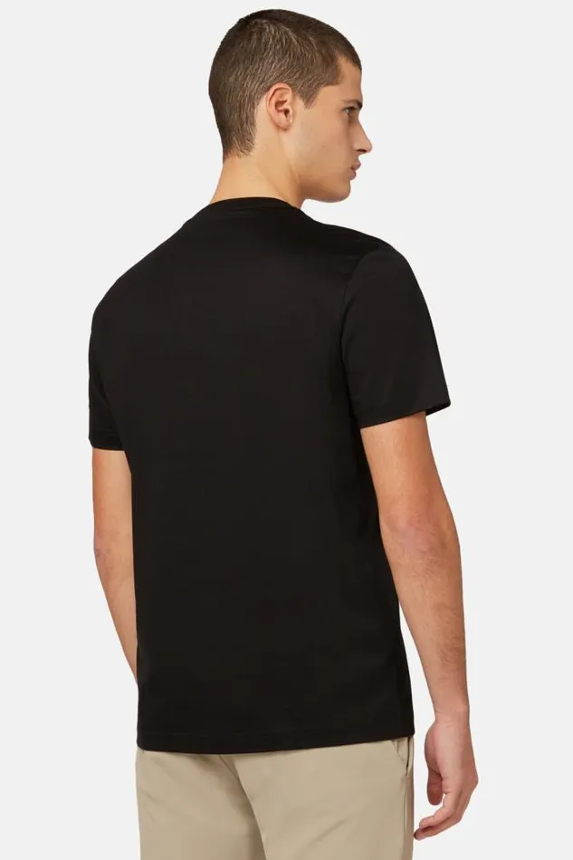 TShirts Men Boggi Milano Pima Cotton Jersey Tshirt Black TShirts Men Boggi Milano Pima Cotton Jersey Tshirt Black