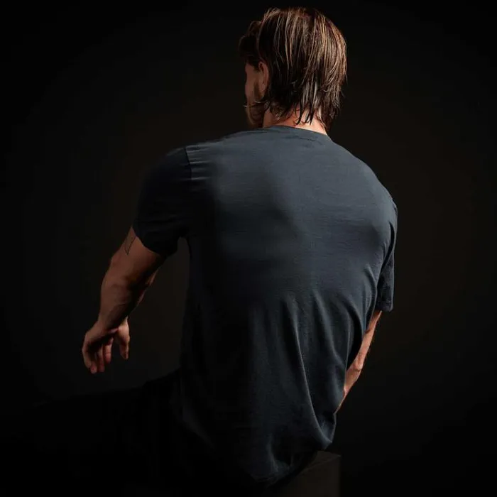 TShirts Men James Perse Luxe Lotus Jersey V Neck French Navy