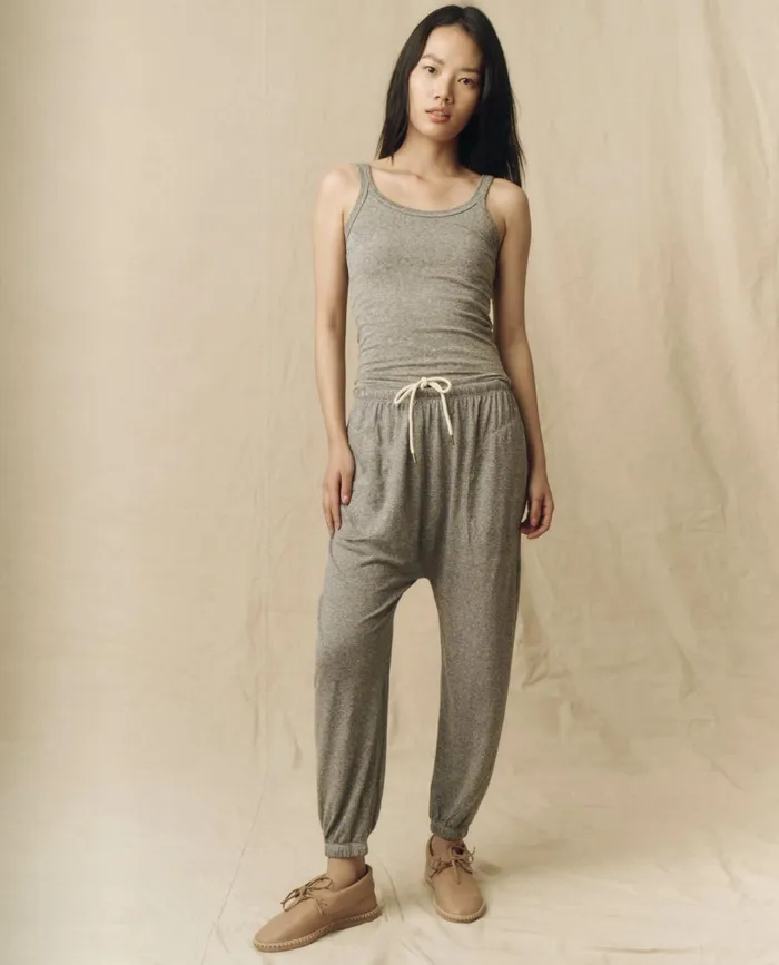 Tanks Women The Great The Slim Tank Solid Heather Grey Tanks Women The Great The Slim Tank Solid Heather Grey