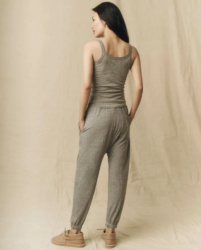 Tanks Women The Great The Slim Tank Solid Heather Grey Tanks Women The Great The Slim Tank Solid Heather Grey