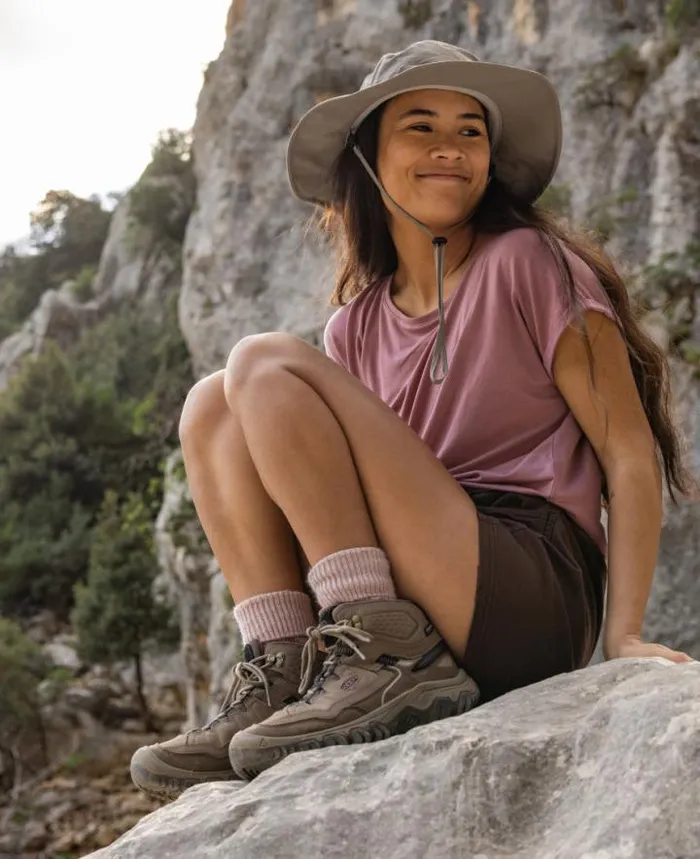 Targhee IV Mid Height Waterproof Leather Hiking Boot Women KEEN Boots Targhee IV Mid Height Waterproof Leather Hiking Boot Women KEEN Boots