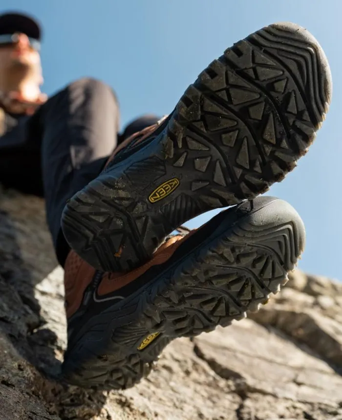 Targhee IV Mid Height Waterproof Wide Leather Hiking Boot Men KEEN Boots Targhee IV Mid Height Waterproof Wide Leather Hiking Boot Men KEEN Boots