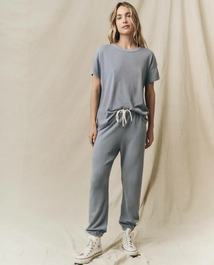Tees Women The Great The Boxy Crew Solid Big Sky Tees Women The Great The Boxy Crew Solid Big Sky