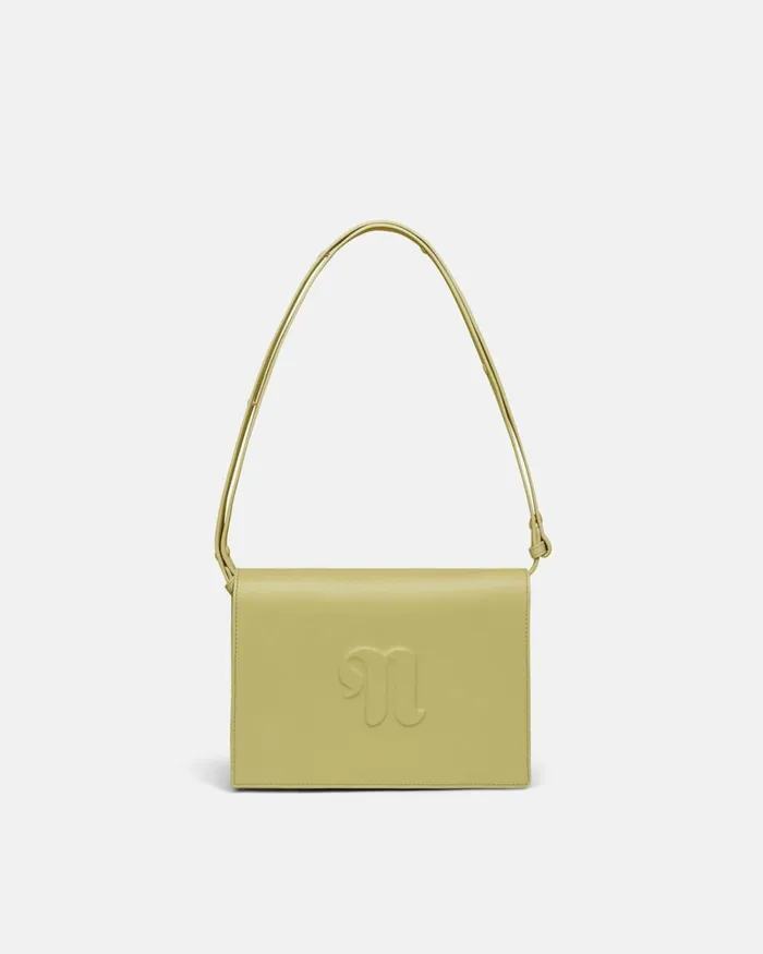 The Concertina Large Lime Acc WomenMen Nanushka Bags