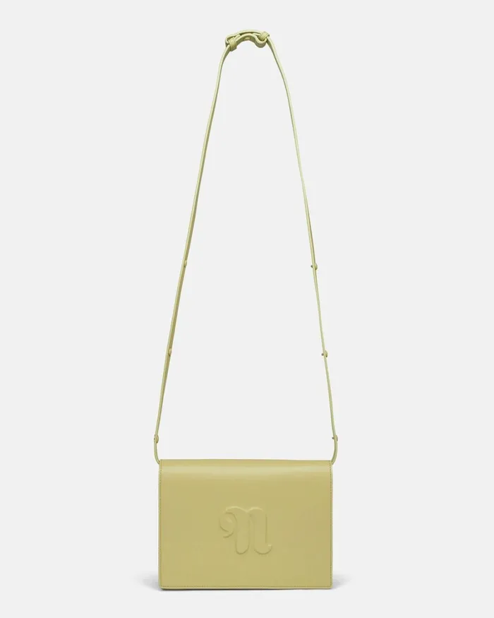 The Concertina Large Lime Acc WomenMen Nanushka Bags
